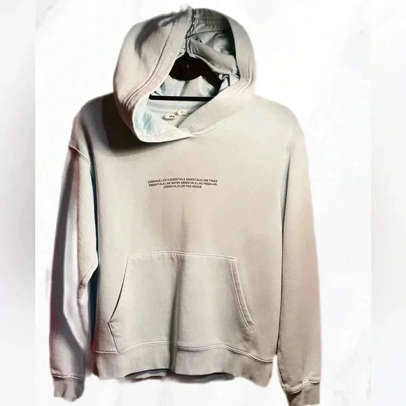 Tentree x sapsucker baby blue long sleeve casual athlete organic cotton hoodie M - Picture 2 of 8